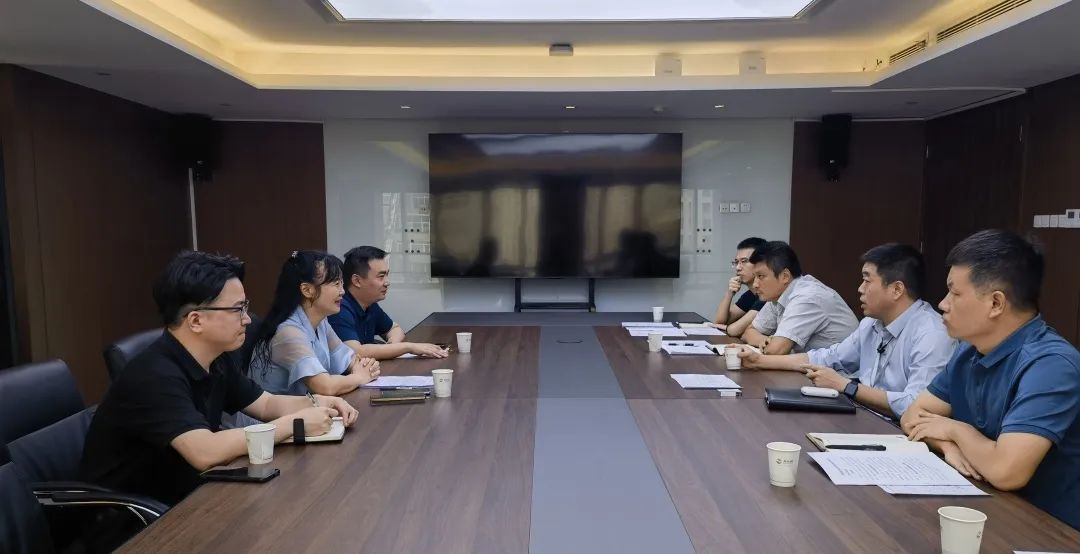 公司與經開渭北發(fā)展集團、渭北建設集團座談交流